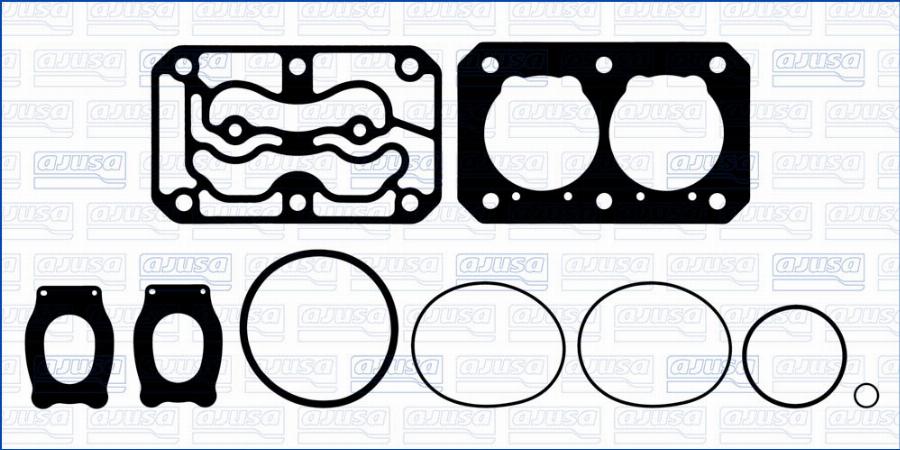 Ajusa BC00047 - Ремкомплект, компресор autocars.com.ua