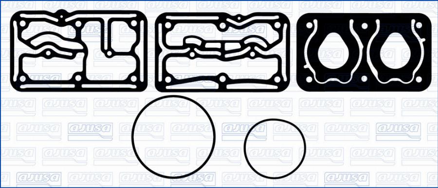 Ajusa BC00071 - Ремкомплект, компресор autocars.com.ua