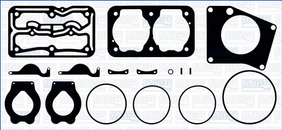 Ajusa BC00094 - Ремкомплект, компресор autocars.com.ua