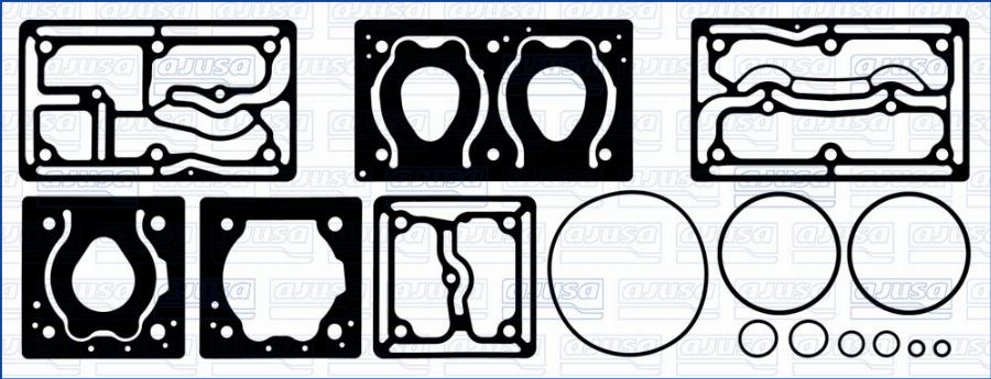 Ajusa BC00100 - Ремкомплект, компресор autocars.com.ua