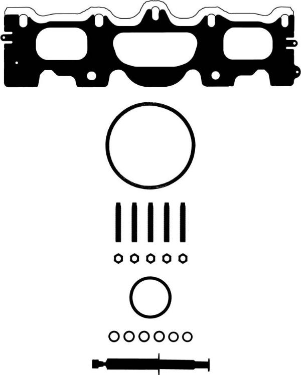 Ajusa JTC12767 - Монтажний комплект, компресор autocars.com.ua