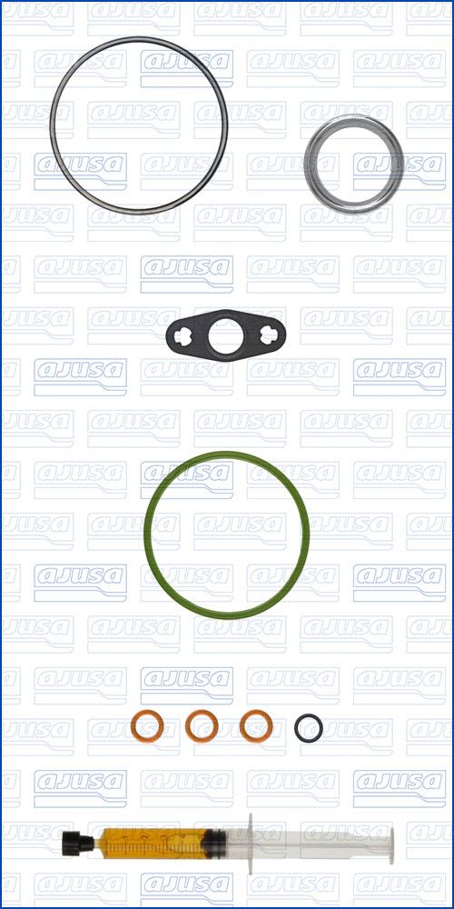 Ajusa JTC12860 - Монтажний комплект, компресор autocars.com.ua