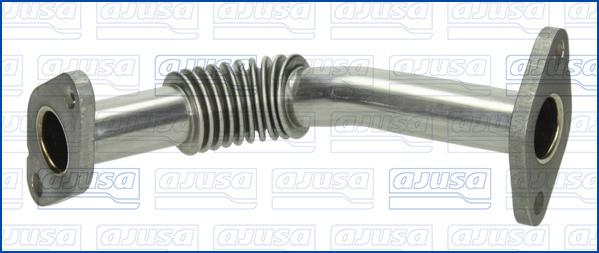 Ajusa PGR0007 - Трубка, клапан повернення ОГ autocars.com.ua