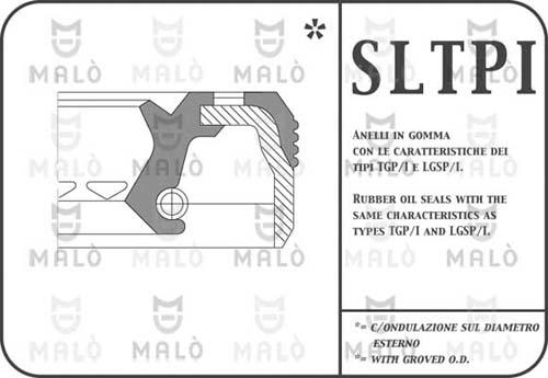 AKRON-MALÒ 914PIAC - Ущільнене кільце, диференціал autocars.com.ua