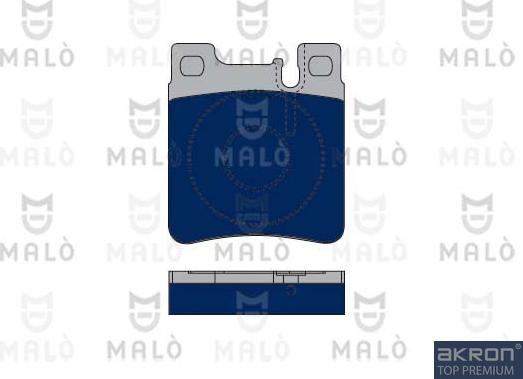 AKRON-MALÒ 1050315 - Гальмівні колодки, дискові гальма autocars.com.ua