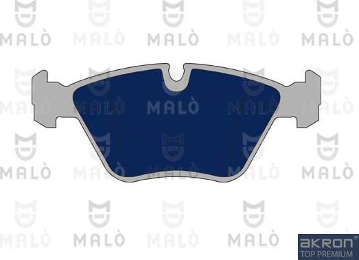 AKRON-MALÒ 1050423 - Гальмівні колодки, дискові гальма autocars.com.ua