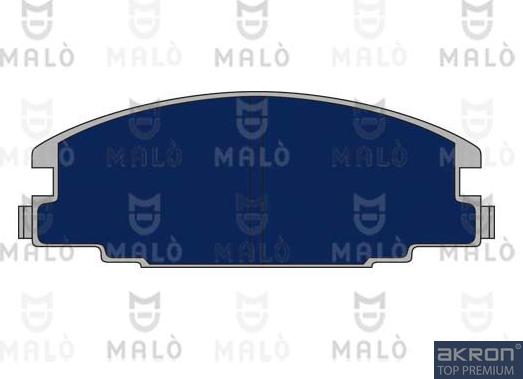AKRON-MALÒ 1050428 - Гальмівні колодки, дискові гальма autocars.com.ua