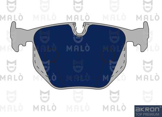 AKRON-MALÒ 1050445 - Гальмівні колодки, дискові гальма autocars.com.ua