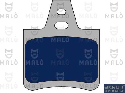 AKRON-MALÒ 1050459 - Гальмівні колодки, дискові гальма autocars.com.ua