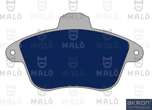 AKRON-MALÒ 1050464 - Гальмівні колодки, дискові гальма autocars.com.ua