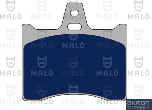 AKRON-MALÒ 1050465 - Гальмівні колодки, дискові гальма autocars.com.ua