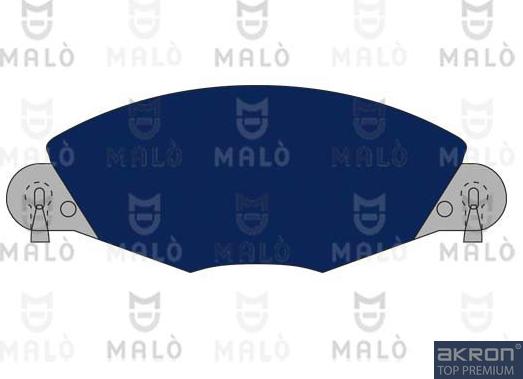 AKRON-MALÒ 1050470 - Гальмівні колодки, дискові гальма autocars.com.ua