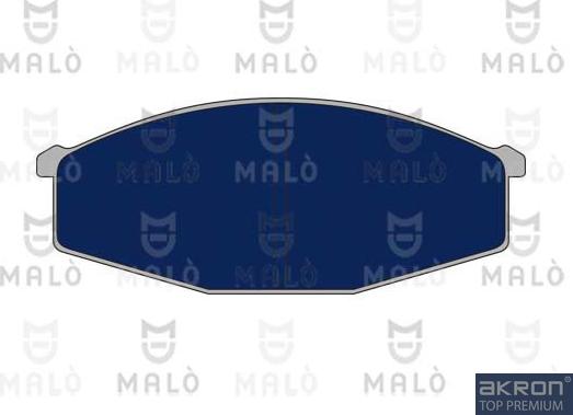 AKRON-MALÒ 1050473 - Гальмівні колодки, дискові гальма autocars.com.ua