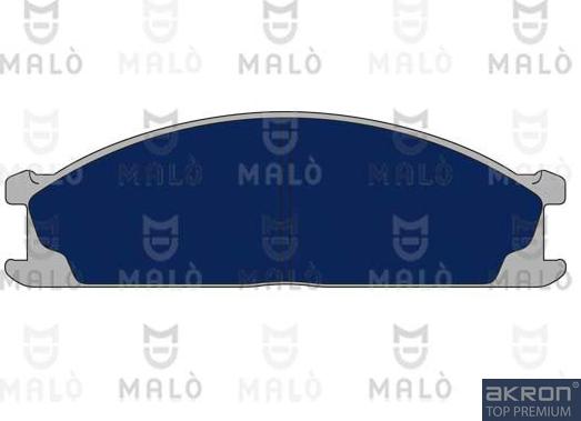 AKRON-MALÒ 1050478 - Гальмівні колодки, дискові гальма autocars.com.ua