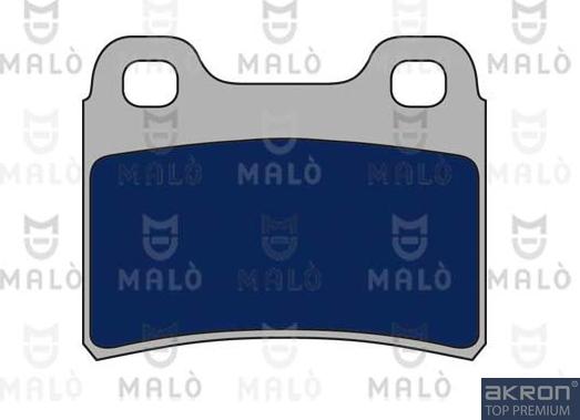 AKRON-MALÒ 1050527 - Гальмівні колодки, дискові гальма autocars.com.ua