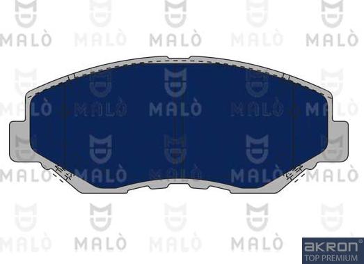 AKRON-MALÒ 1050549 - Гальмівні колодки, дискові гальма autocars.com.ua
