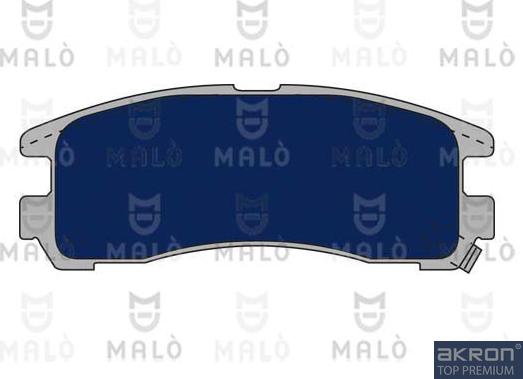 AKRON-MALÒ 1050559 - Гальмівні колодки, дискові гальма autocars.com.ua