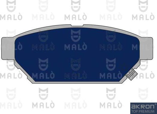 AKRON-MALÒ 1050562 - Гальмівні колодки, дискові гальма autocars.com.ua