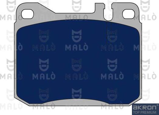 AKRON-MALÒ 1050599 - Гальмівні колодки, дискові гальма autocars.com.ua