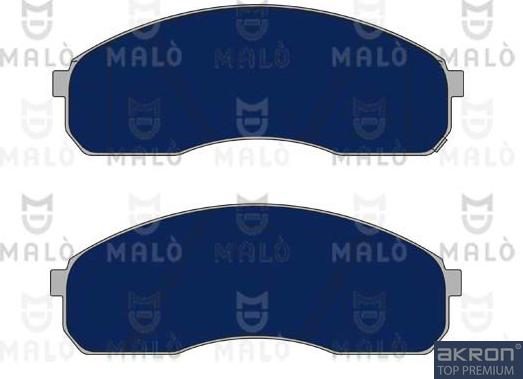AKRON-MALÒ 1050632 - Гальмівні колодки, дискові гальма autocars.com.ua