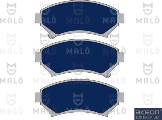 AKRON-MALÒ 1050641 - Гальмівні колодки, дискові гальма autocars.com.ua
