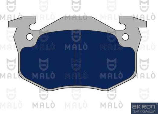 AKRON-MALÒ 1050668 - Гальмівні колодки, дискові гальма autocars.com.ua