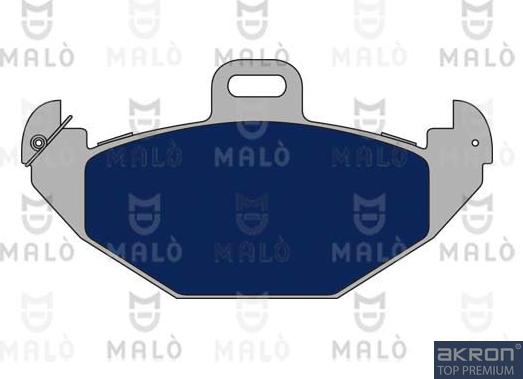AKRON-MALÒ 1050674 - Гальмівні колодки, дискові гальма autocars.com.ua