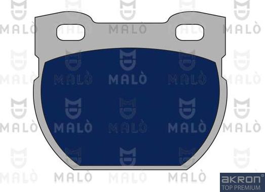 AKRON-MALÒ 1050686 - Гальмівні колодки, дискові гальма autocars.com.ua