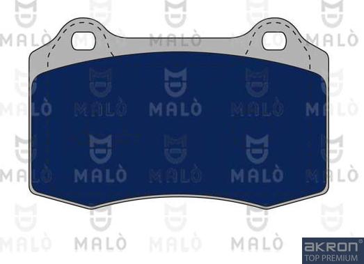 AKRON-MALÒ 1050695 - Гальмівні колодки, дискові гальма autocars.com.ua