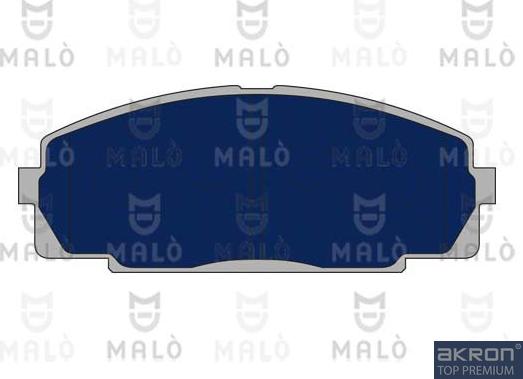 AKRON-MALÒ 1050730 - Гальмівні колодки, дискові гальма autocars.com.ua