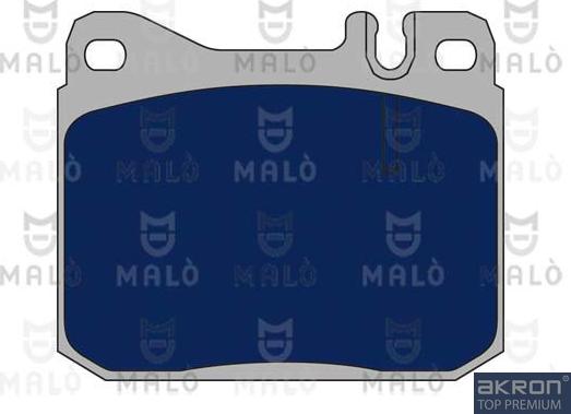 AKRON-MALÒ 1050754 - Гальмівні колодки, дискові гальма autocars.com.ua
