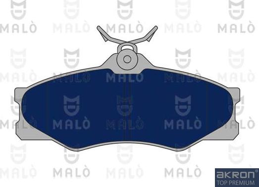 AKRON-MALÒ 1050755 - Гальмівні колодки, дискові гальма autocars.com.ua