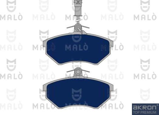 AKRON-MALÒ 1050759 - Гальмівні колодки, дискові гальма autocars.com.ua
