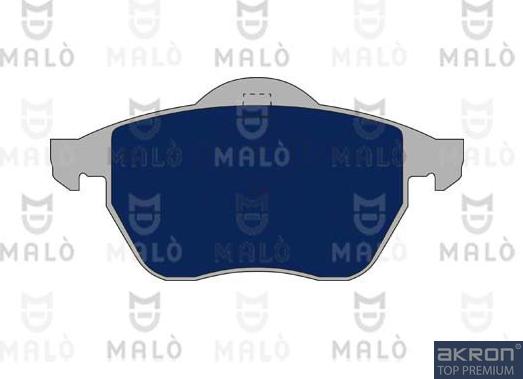 AKRON-MALÒ 1050765 - Гальмівні колодки, дискові гальма autocars.com.ua