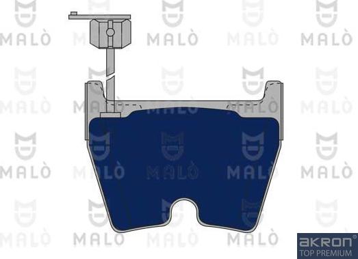 AKRON-MALÒ 1050787 - Гальмівні колодки, дискові гальма autocars.com.ua