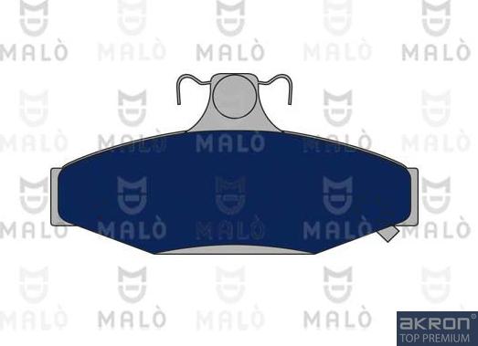 AKRON-MALÒ 1050827 - Гальмівні колодки, дискові гальма autocars.com.ua