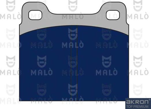 AKRON-MALÒ 1050840 - Гальмівні колодки, дискові гальма autocars.com.ua