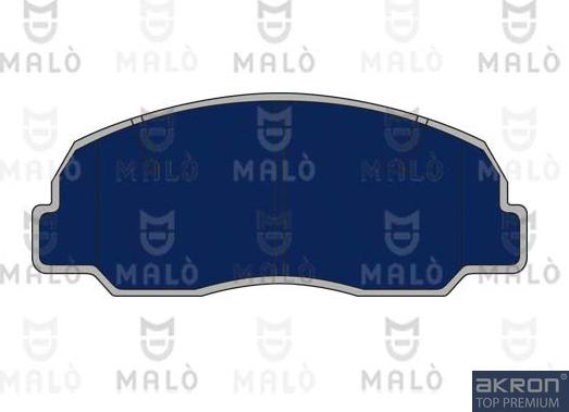 AKRON-MALÒ 1050852 - Гальмівні колодки, дискові гальма autocars.com.ua