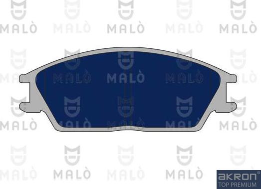 AKRON-MALÒ 1050858 - Гальмівні колодки, дискові гальма autocars.com.ua