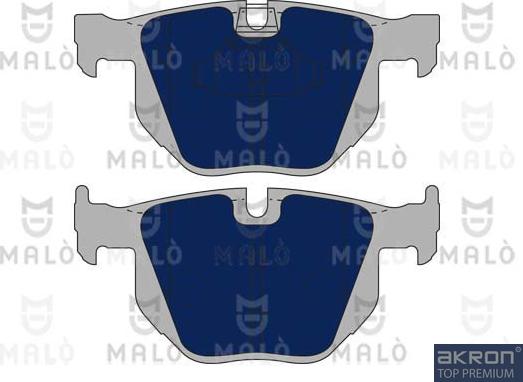 AKRON-MALÒ 1050868 - Гальмівні колодки, дискові гальма autocars.com.ua