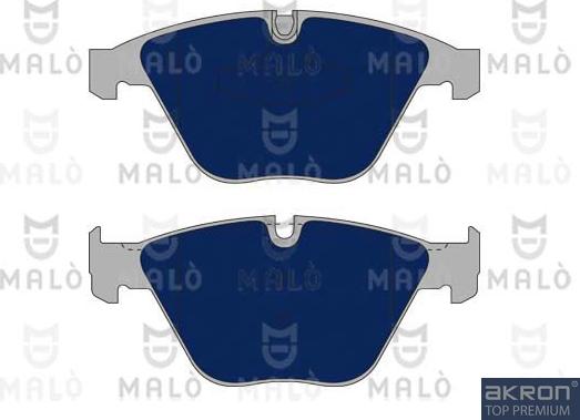 AKRON-MALÒ 1050869 - Гальмівні колодки, дискові гальма autocars.com.ua