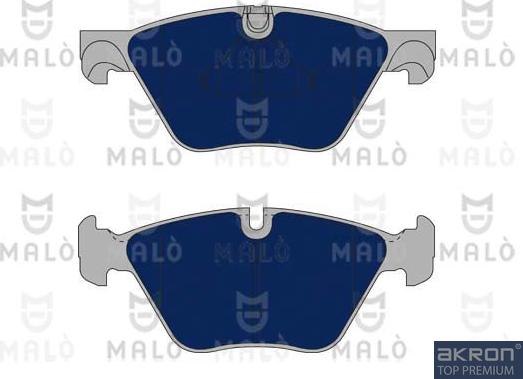 AKRON-MALÒ 1050878 - Гальмівні колодки, дискові гальма autocars.com.ua