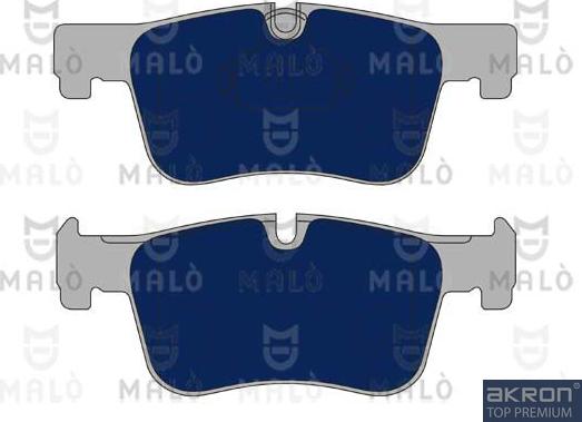 AKRON-MALÒ 1050879 - Гальмівні колодки, дискові гальма autocars.com.ua