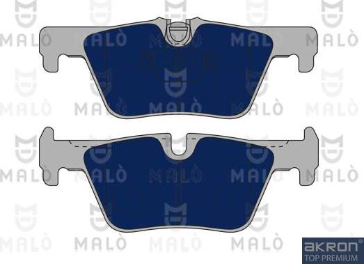 AKRON-MALÒ 1050880 - Гальмівні колодки, дискові гальма autocars.com.ua