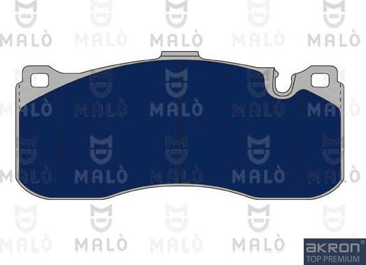 AKRON-MALÒ 1050885 - Гальмівні колодки, дискові гальма autocars.com.ua