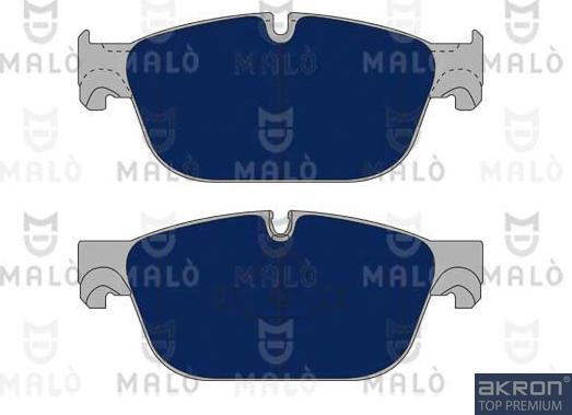 AKRON-MALÒ 1050894 - Гальмівні колодки, дискові гальма autocars.com.ua