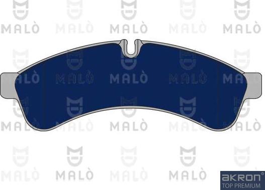 AKRON-MALÒ 1050914 - Гальмівні колодки, дискові гальма autocars.com.ua