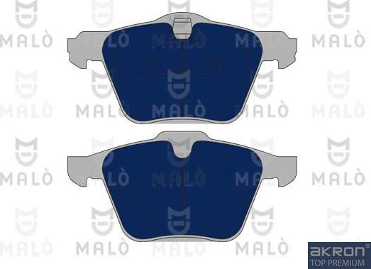 AKRON-MALÒ 1050923 - Гальмівні колодки, дискові гальма autocars.com.ua