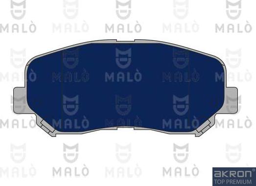 AKRON-MALÒ 1050942 - Гальмівні колодки, дискові гальма autocars.com.ua