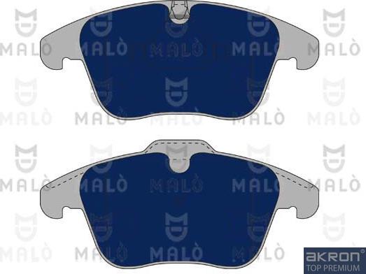 AKRON-MALÒ 1050997 - Гальмівні колодки, дискові гальма autocars.com.ua
